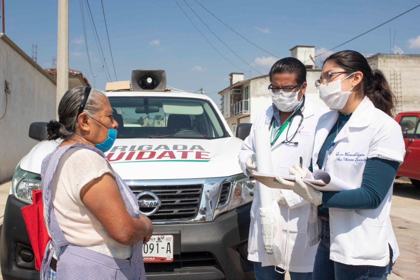 BRINDAN “BRIGADAS CUÍDATE” CONTROL MÉDICO A PACIENTES CRÓNICOS DE&nbsp;HUAMANTLA