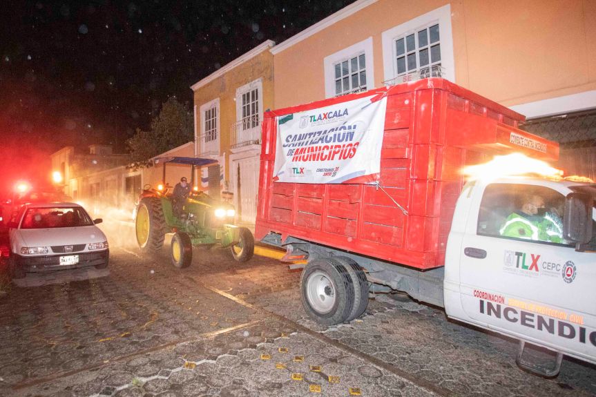 En Zitlaltepec llevarán a cabo recorridos de nebulización por parte de las Jornadas de Sanitización de Gobierno del&nbsp;Estado