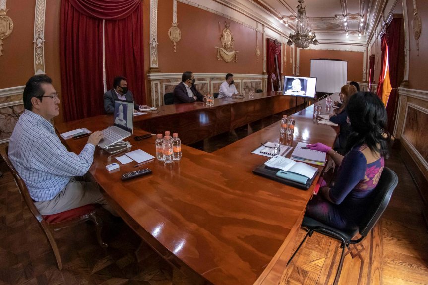 ACUERDAN MARCO MENA Y OLGA SÁNCHEZ ACTIVIDADES PARA PROTEGER A INFANTES ANTE&nbsp;COVID-19