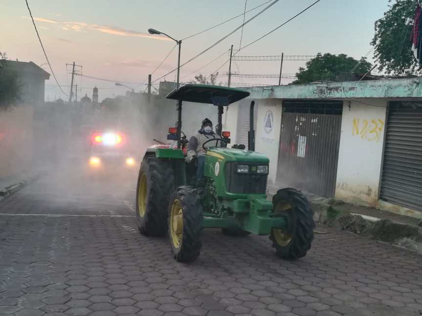 Culmina de manera exitosa la 2da. Jornada de Sanitización en Zitlaltepec y sus&nbsp;comunidades.