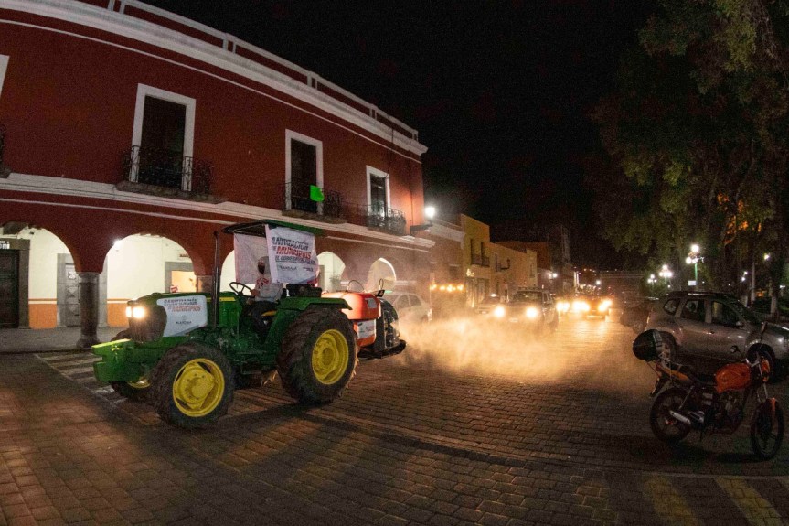 “JORNADAS DE SANITIZACIÓN” HAN RECORRIDO TRES VECES LOS 60 MUNICIPIOS DEL ESTADO PARA PREVENIR&nbsp;COVID-19