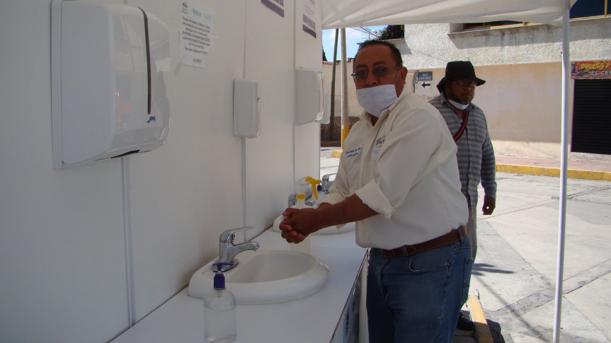 SE PROYECTA COLOCAR OTRO SET DE LAVAMANOS EN EL SMDIF DE ZITLALTEPEC: JUÁREZ&nbsp;CAJICA