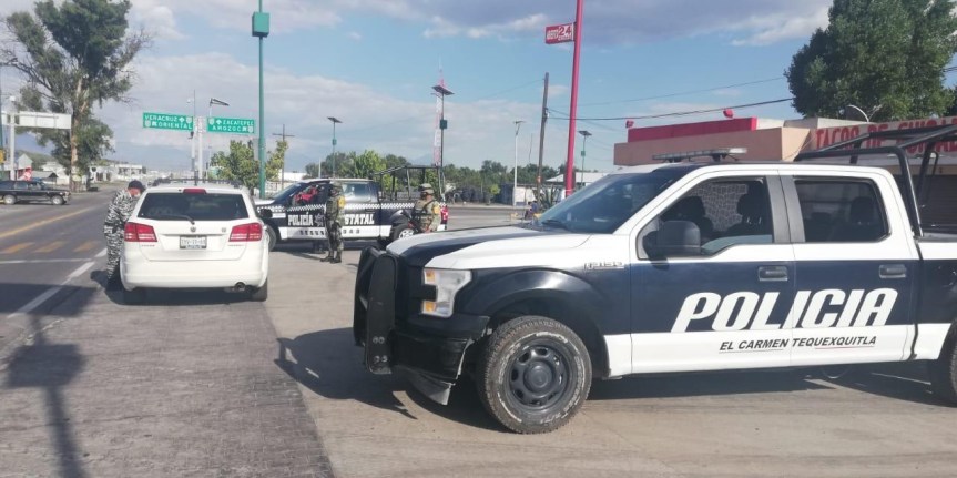 El alcalde Óscar Vélez Sánchez coordinado con el Director de Seguridad Pública Ángel Pérez realizaron operativos de vigilancia sobre la carretera Mexico-Veracruz.