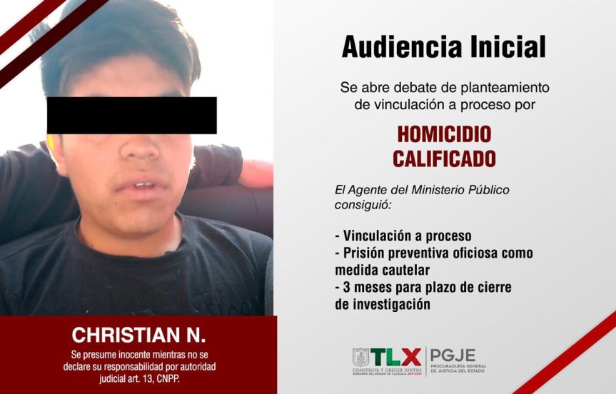 OBTIENE PGJE VINCULACIÓN A PROCESO CONTRA IMPUTADO POR HOMICIDIO OCURRIDO EN SAN PABLO DEL&nbsp;MONTE