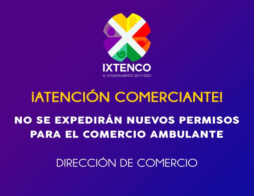 Suspende Ayuntamiento de Ixtenco nuevos permisos para puestos semifijos y&nbsp;ambulantes