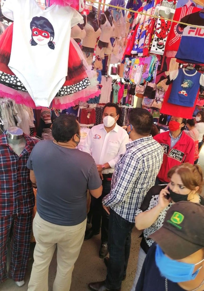 SAGA felicita a tianguistas de Calpulalpan por medidas&nbsp;sanitarias