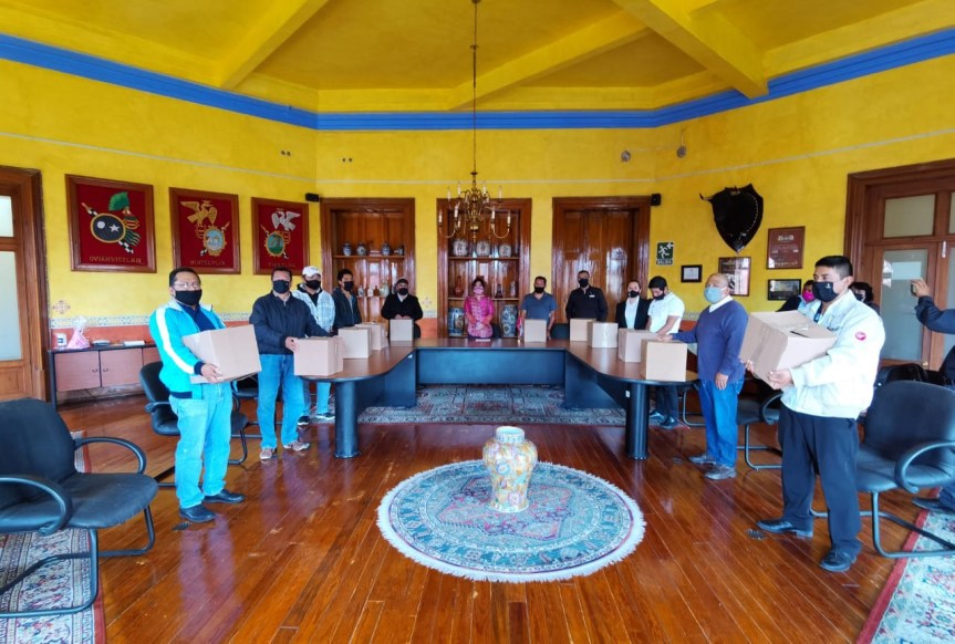 SECTURE ENTREGA 500 DESPENSAS DONADAS POR FUNDACIÓN BANORTE A PRESTADORES DE SERVICIOS&nbsp;TURÍSTICOS