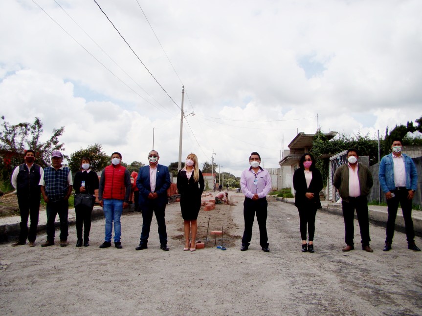 DAN BADERAZO DE INICIO DE OBRA EN LA TERCERA ETAPA DE LA CALLE LÓPEZ MATEOS EN&nbsp;ZITLALTEPEC.