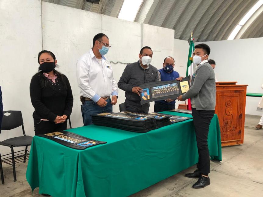 Reconoce MACY a primera generación de egresados del CBTA 134&nbsp;Ixtenco