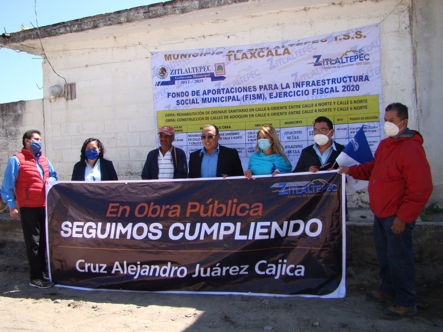 Se rehabilitará drenaje sanitario  y adoquinamiento de la calle 6 oriente en&nbsp;Zitlaltepec