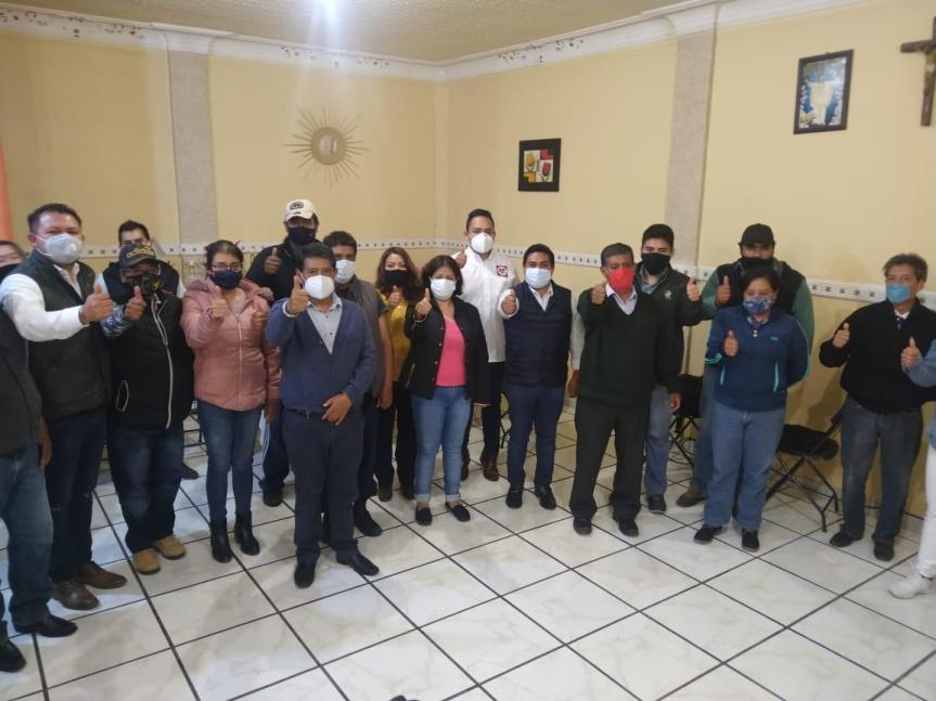 Redes Sociales Progresistas, toma protesta a comité municipal de Santa Catarina&nbsp;Ayometla