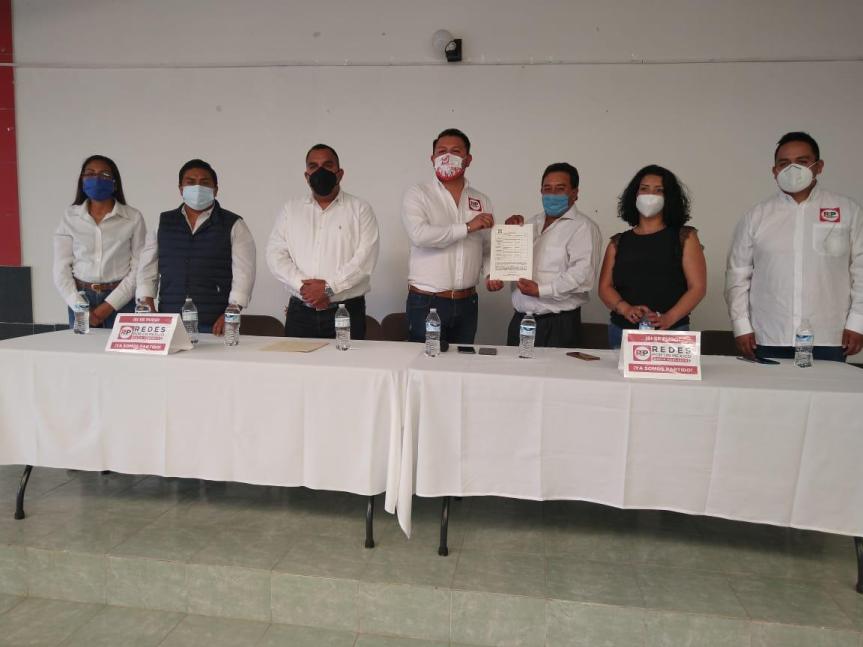 Toma protesta el comité municipal de Redes Sociales Progresistas en&nbsp;Tzompantepec