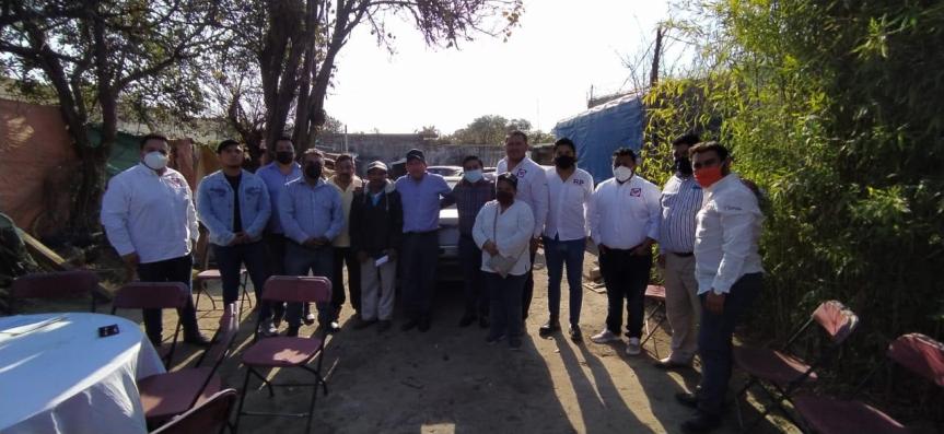 Toman Protesta al nuevo comité municipal de Redes Sociales Progresistas en&nbsp;Cuaxomulco