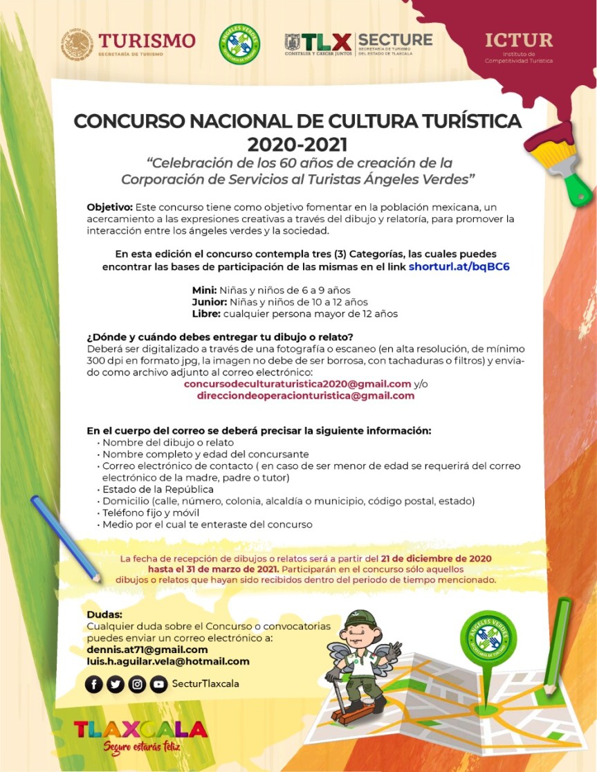 INVITA SECTURE A PARTICIPAR EN EL CONCURSO NACIONAL DE CULTURA&nbsp;TURÍSTICA.