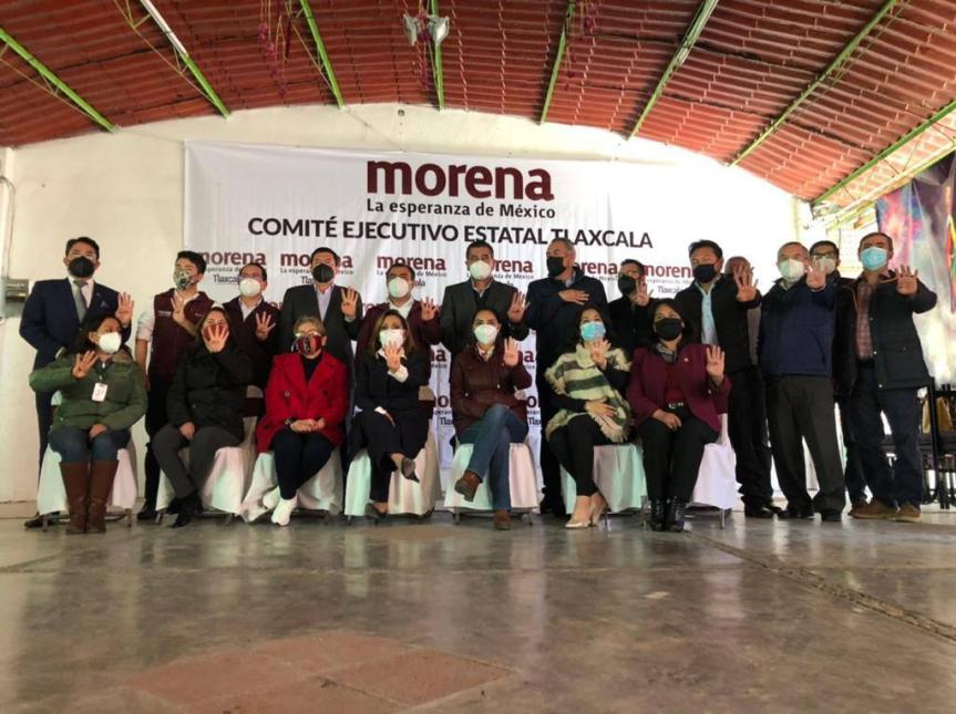 Camina MORENA en unidad, sin simulaciones, más fuertes que nunca: Lorena&nbsp;Cuéllar