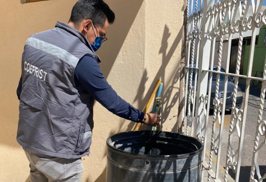 REALIZA COEPRIST MÁS DE MIL 400 MONITOREOS DE CLORO PARA GARANTIZAR CALIDAD DEL AGUA EN EL&nbsp;ESTADO.