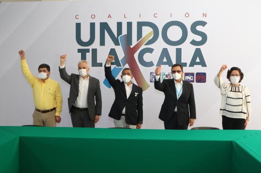PRESENTA COALICIÓN UNIDOS POR TLAXCALA SU PROYECTO DE&nbsp;COGOBIERNO