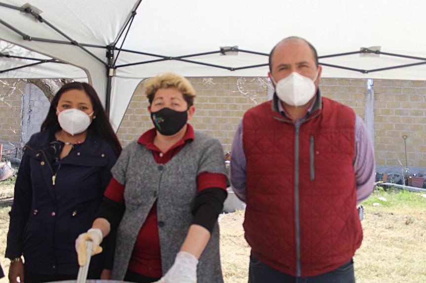 BAJO MEDIDAS SANITARIAS EL PROGRAMA COMEDOR COMUNITARIO ACUDE A SAN MIGUEL&nbsp;CONTLA