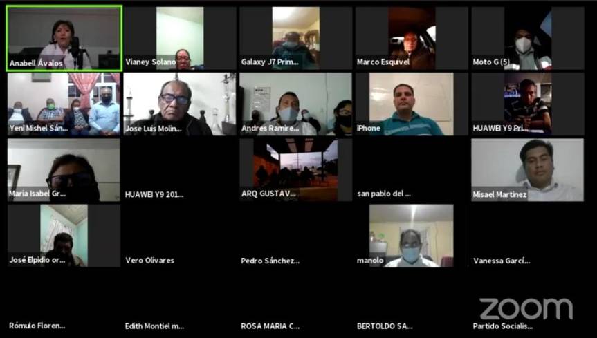 Militancia de PS concede apoyo a Anabell&nbsp;Ávalos