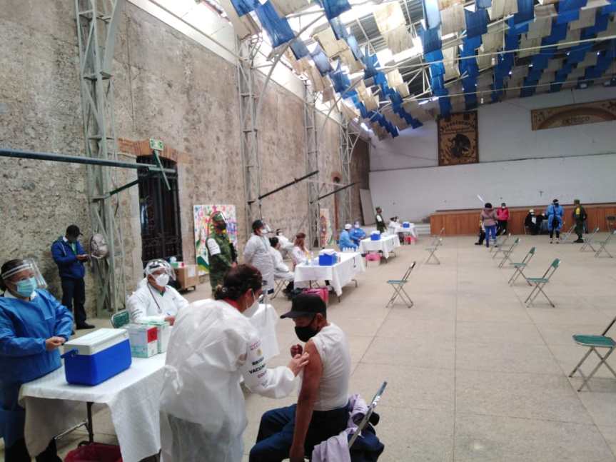 Inicia en Ixtenco vacunación contra la&nbsp;COVID-19