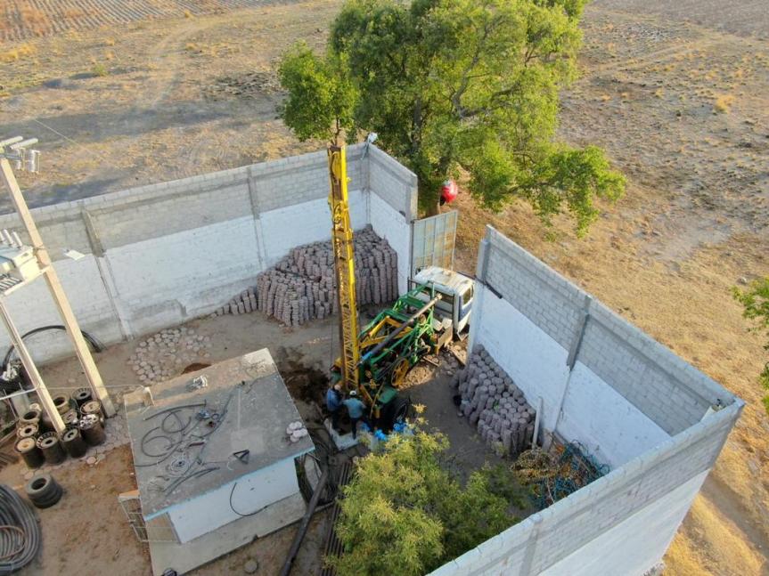 Arrancan trabajos en el Pozo 1 de&nbsp;Ixtenco