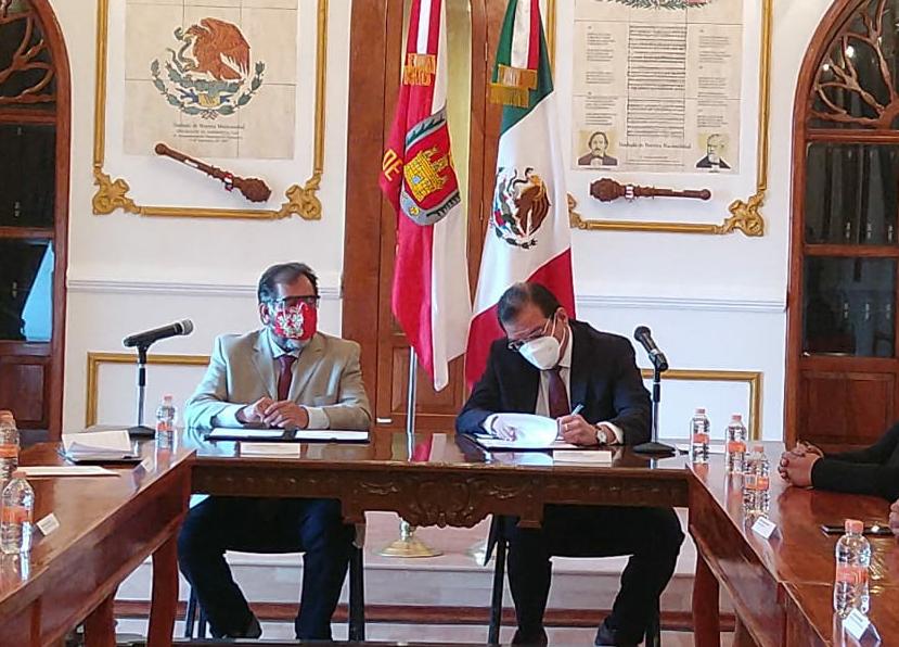 Firman convenio en pro del Museo Taurino de&nbsp;Huamantla