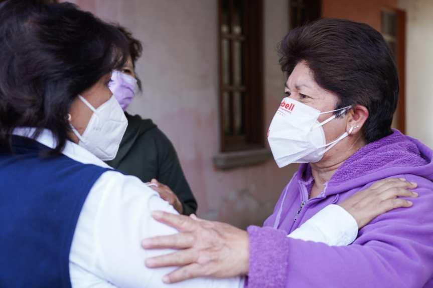 Con diálogo y propuestas, Anabell Ávalos recorre&nbsp;Contla