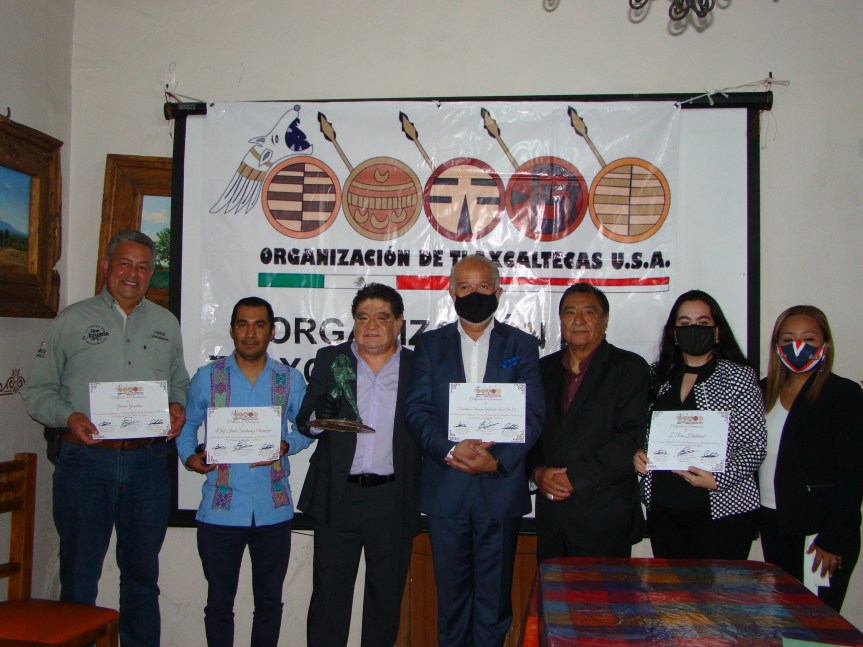 ORGANIZACIÓN DE MIGRANTES TLAXCALTECAS ENTREGA NOMINACIONES DE PREMIOS&nbsp;“TLAHUICOLE”