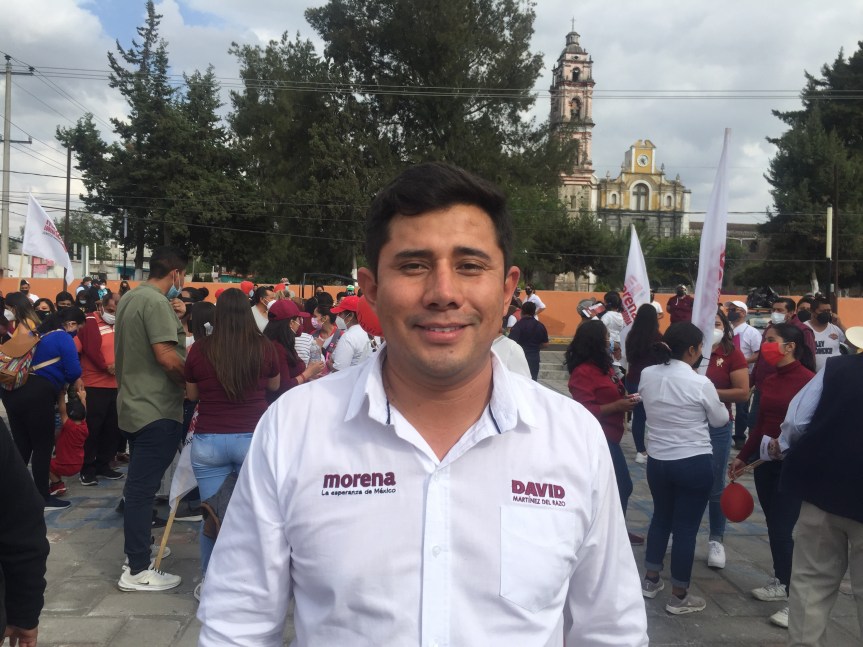 Con gran respaldo de la gente arranca David Martínez Del Razo campaña en Santa Cruz&nbsp;Tlaxcala