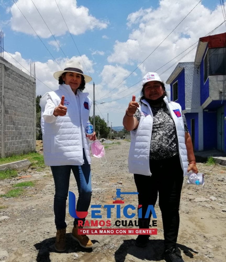 Ciudadanos del distrito VIII, otorgan el respaldo a Leticia Ramos&nbsp;Cuautle