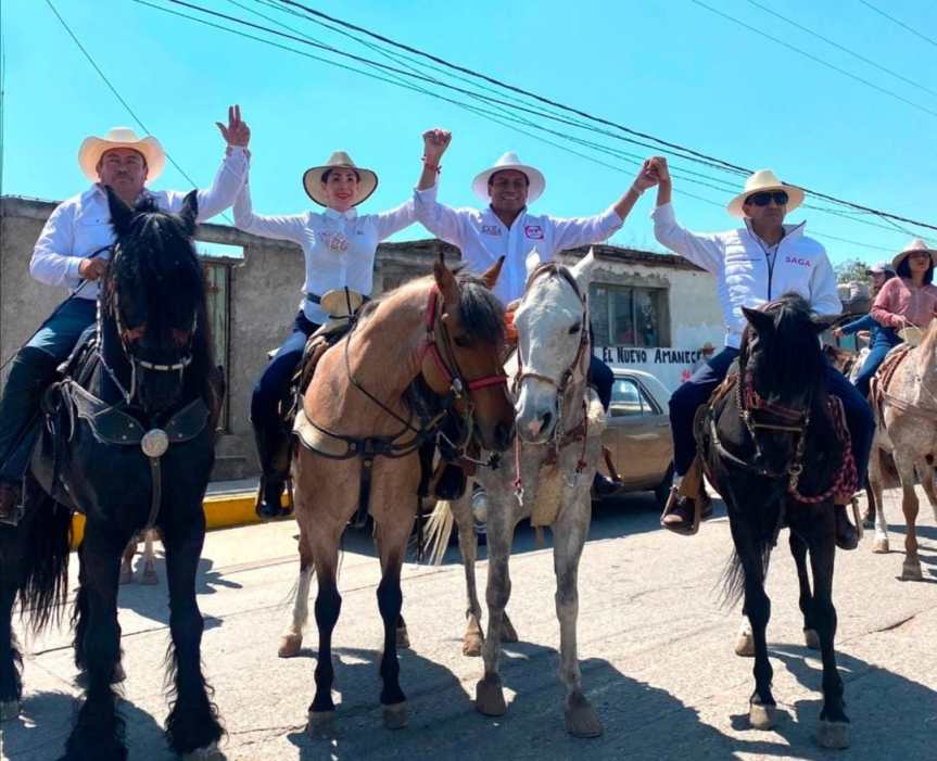 SAGA acompaña a su arranque de campaña a Toño Guarneros en&nbsp;TLAXCO
