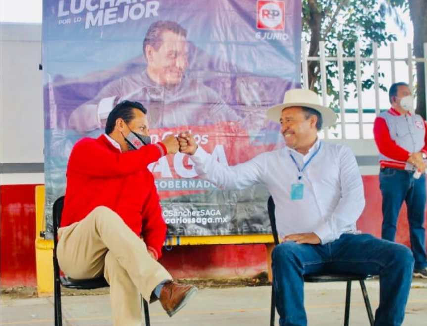 SAGA da banderazo al arranque de campaña del candidato Alfredo Vázquez en&nbsp;Panotla.