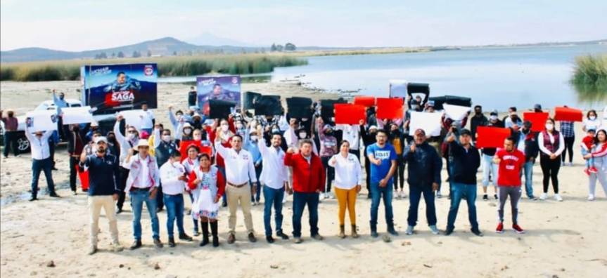 SAGA celebra apertura de campaña con el candidato Jorge&nbsp;Domínguez.