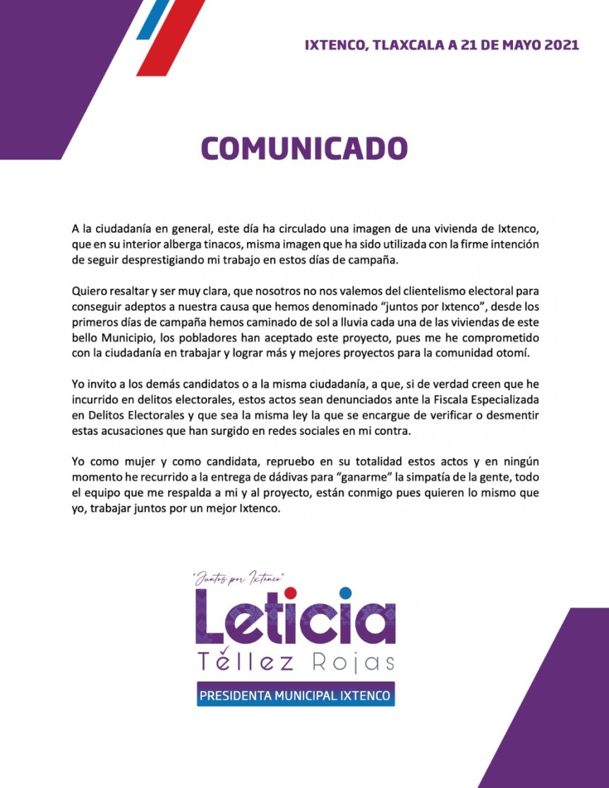 Nosotros no nos valemos del clientelismo electoral para conseguir adeptos:Leticia&nbsp;Téllez