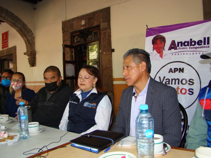 RECIBE CLAUDIA PÉREZ, CANDIDATA A PRESIDENTA MUNICIPAL DE TLAXCALA LA ADEHSIÓN DE “VAMOS JUNTOS”&nbsp;APN