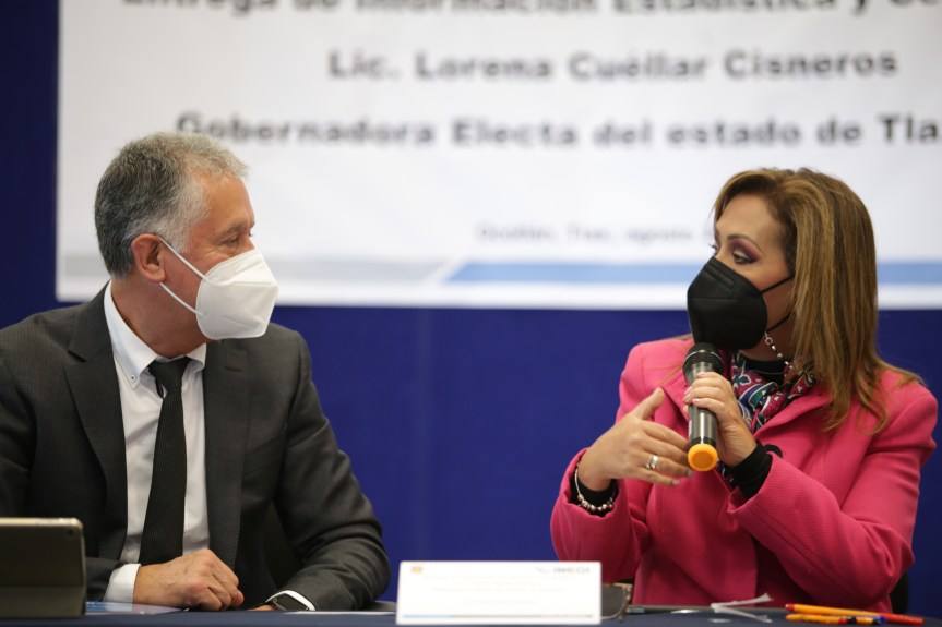 Acuerdan gobernadora electa e Inegi impulso de proyectos&nbsp;conjuntos
