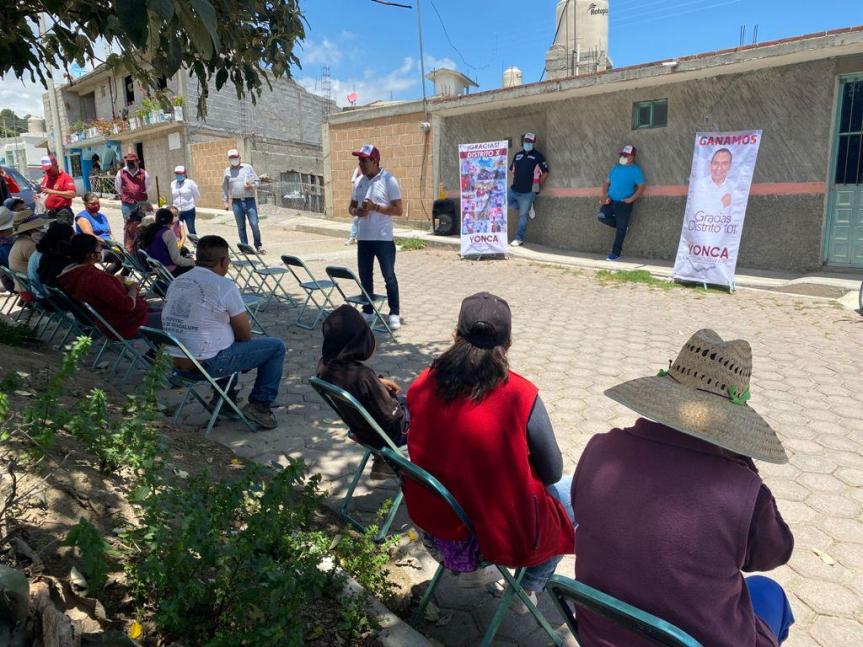 Durante gira de agradecimiento, Yonca refrendó su compromiso con la&nbsp;población