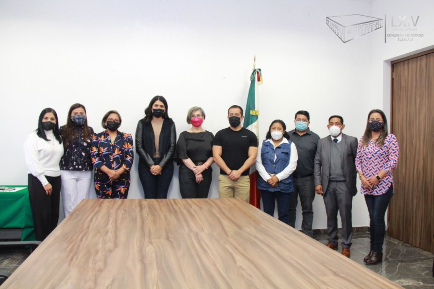 <strong>SE REÚNE COMISIÓN DE DERECHOS HUMANOS DEL CONGRESO CON LA OMBUDSPERSON DE TLAXCALA</strong>