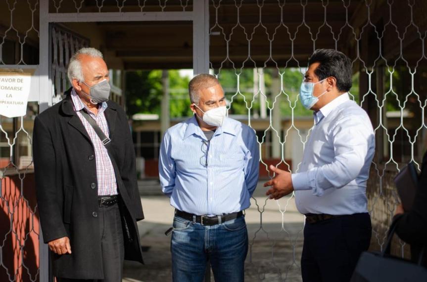 Presidente Hildeberto Pérez Álvarez continua con la labor de seguir recorriendo a&nbsp;Zacatelco