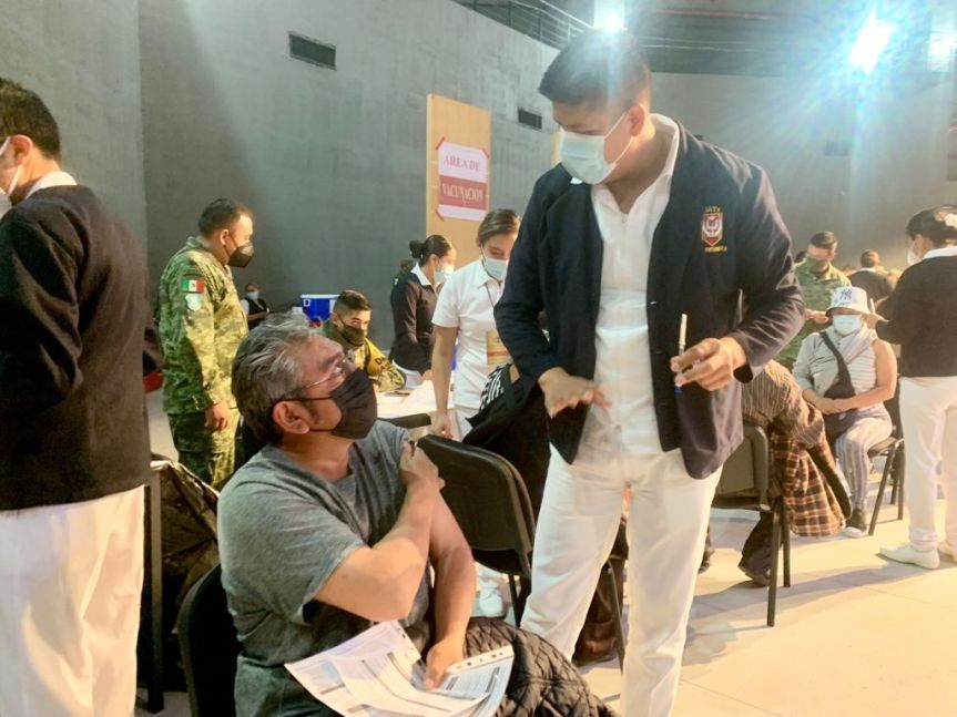 En Tlaxcala capital la Estrategia Nacional de Vacunación sigue&nbsp;avanzando