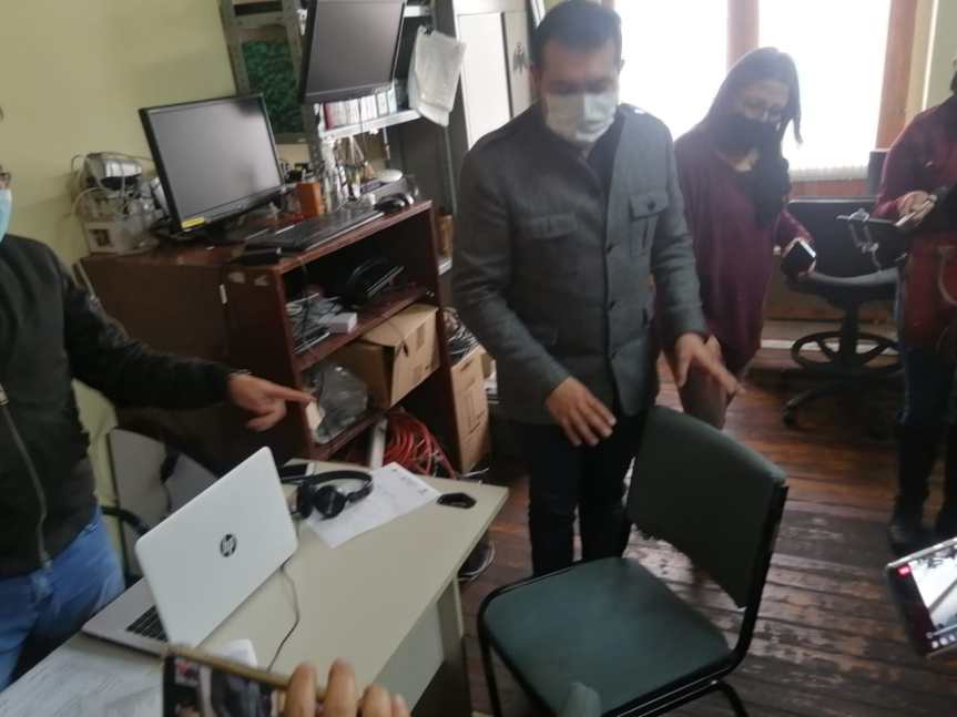 Alcalde de Huamantla tras recorrido evidencia una presidencia municipal en condiciones&nbsp;inoperantes