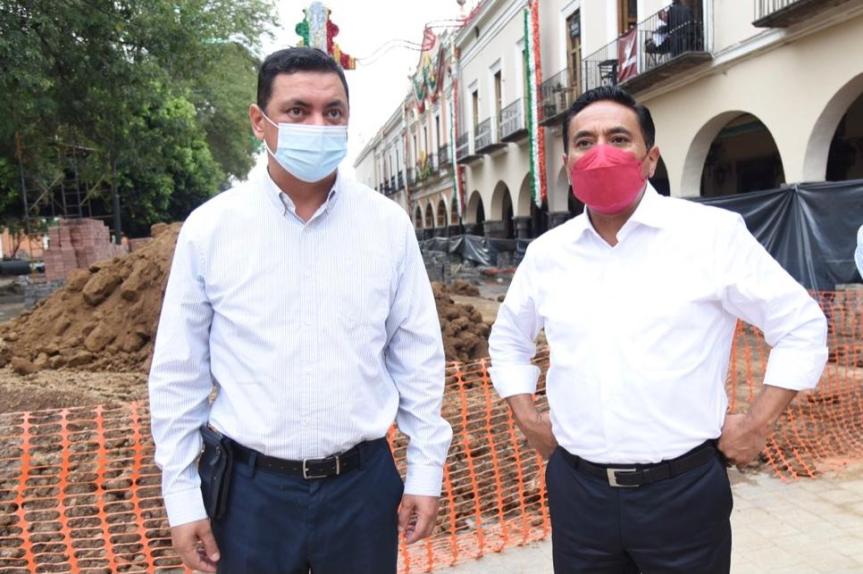 <strong><em>Gestiona Jorge Corichi recursos para mejorar la infraestructura de la Ciudad de Tlaxcala</em></strong><strong></strong>