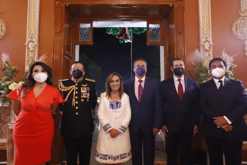 <strong><em>El Presidente Municipal Jorge Corichi participó en la Ceremonia del Grito de Independencia en Palacio de Gobierno</em></strong>