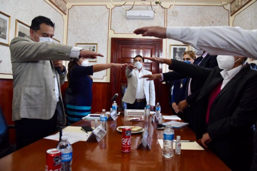 <strong><em>Se instala en la capital de Tlaxcala el Consejo Municipal de Seguridad</em></strong>