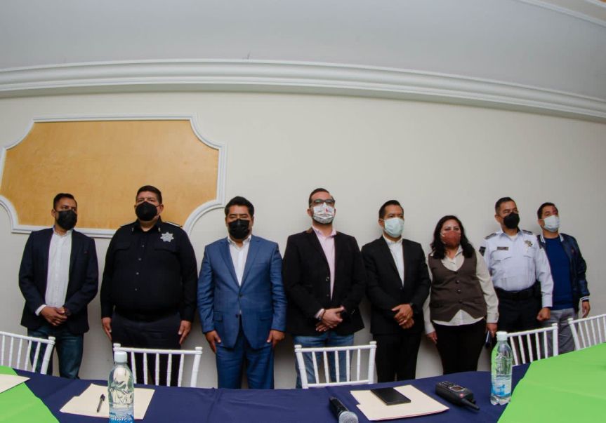 Pone en marcha el Consejo de Seguridad Pública el presidente municipal de&nbsp;Zacatelco