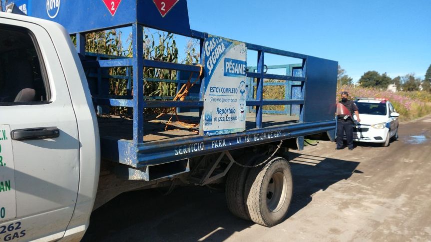<strong>Localiza Policía de Tlaxcala a operador de camioneta repartidora de&nbsp;gas</strong>