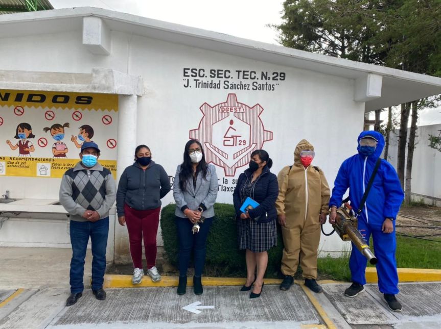 Arranca MACY, segunda etapa de sanitización de escuelas del distrito&nbsp;10