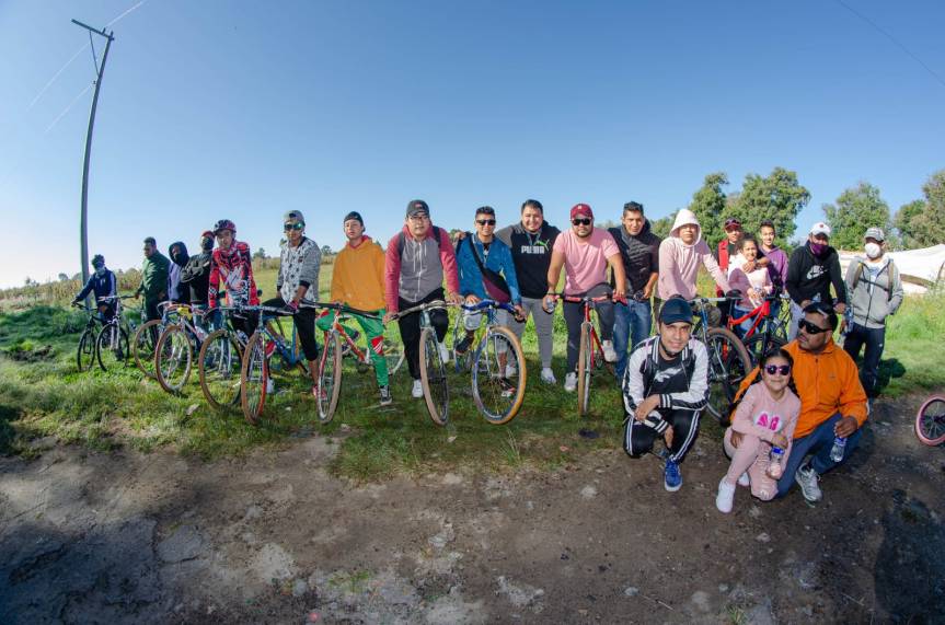 Con éxito se lleva a cabo cuarta rodada ciclista en&nbsp;Zacatelco