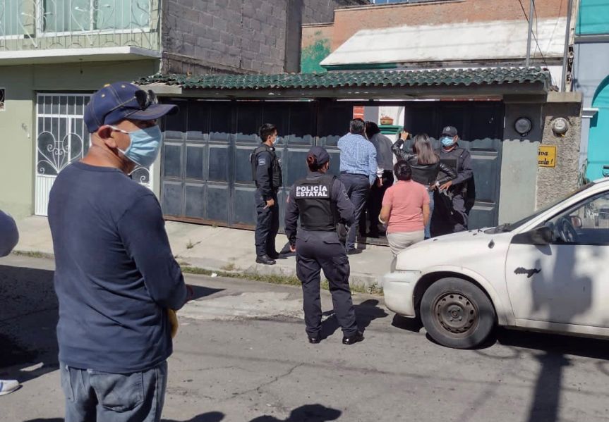 Apoya Juzgado Municipal de Tlaxcala diligencia de restitución de una propiedad en&nbsp;conflicto.