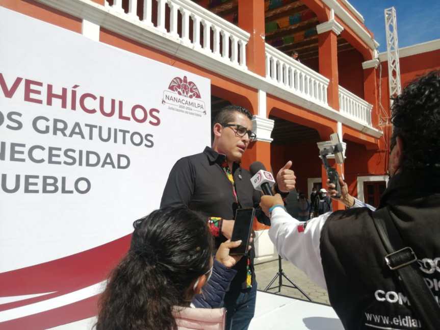 <strong>Presidencia móvil llegará a las cinco comunidades de Nanacamilpa: Oswaldo&nbsp;Romano</strong>